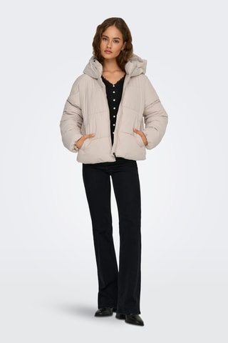 Doudoune à capuche - Beige