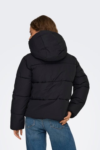 Doudoune à capuche - Noir