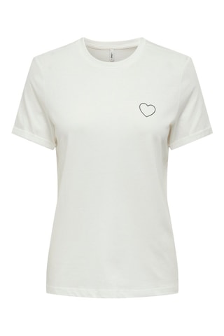T-shirt regular - Blanc
