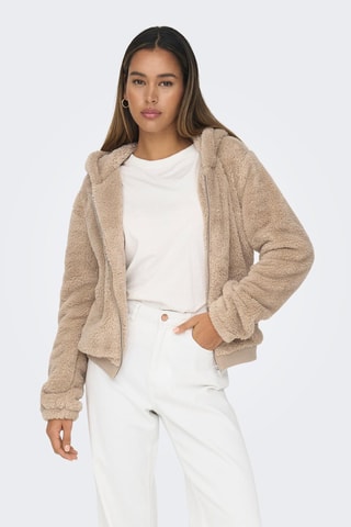 Sweat à capuche Beige