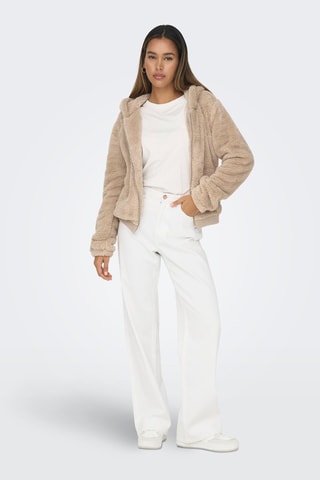 Sweat à capuche Beige