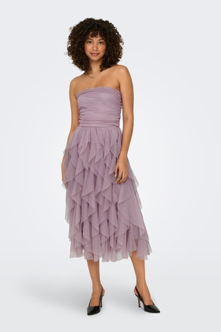 Robe bustier - Violet