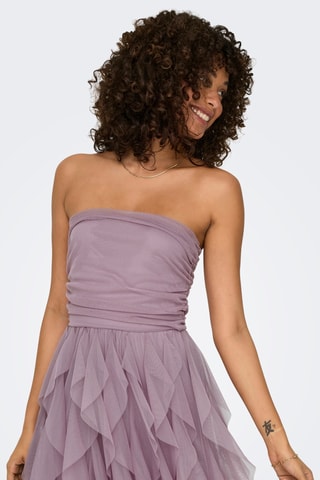 Robe bustier - Violet