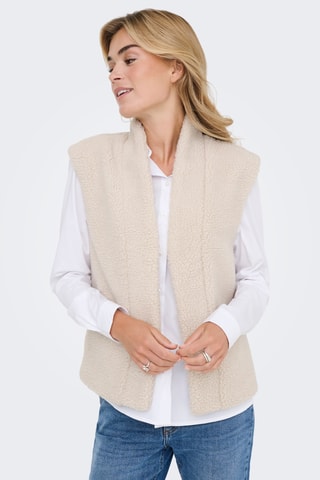 Gilet sans manches - Beige