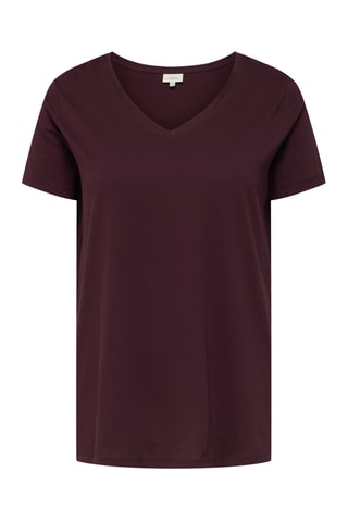 Top en coton biologique - Marron