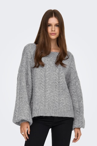 Pull - Gris clair chiné