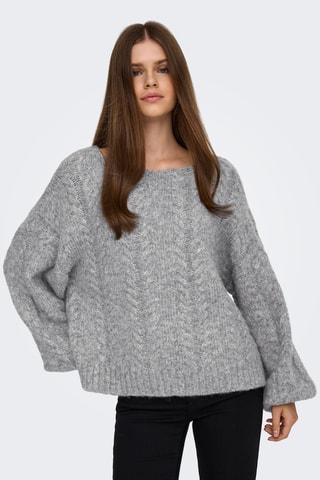 Pull - Gris clair chiné