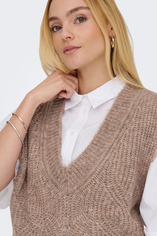 Pull sans manches - Marron