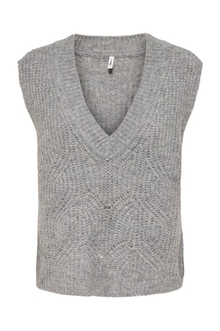 Pull sans manches - Gris
