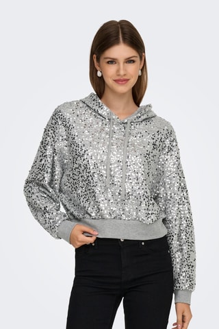 Sweat - Gris clair chiné