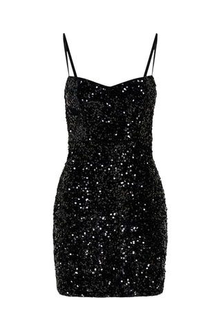 Robe fourreau - Noir