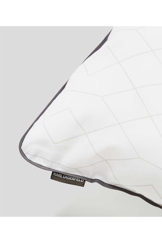 Parure de lit en coton 71 fils/cm² - Blanc