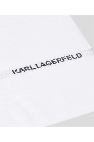 Serviette de toilette - Blanc - 50 x 100 cm