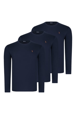 3 pulls - Bleu marine