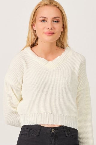 Pull en laine - Ecru