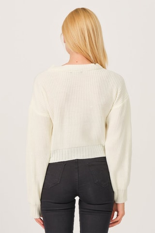 Pull en laine - Ecru