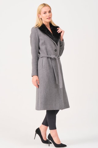 Manteau - Gris chiné