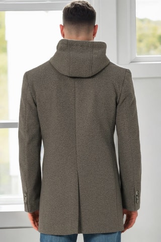Manteau en laine - Anthracite