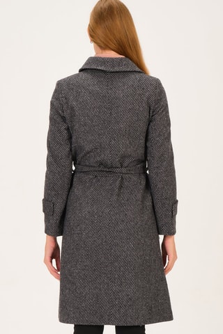 Manteau - Noir chiné