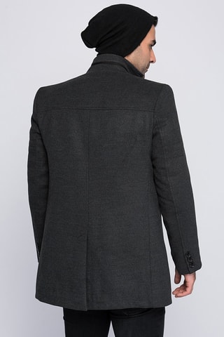 Manteau en laine - Anthracite