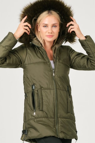 Parka à capuche - Kaki