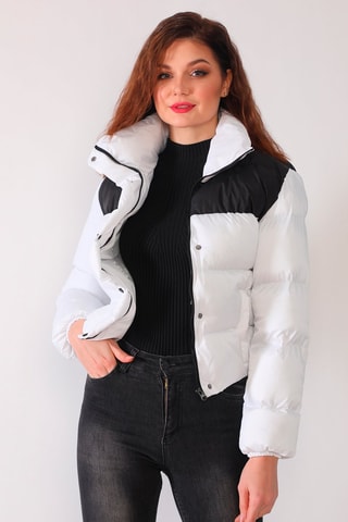 Doudoune - Blanc et noir