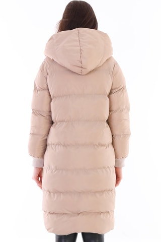 Doudoune longue - Beige