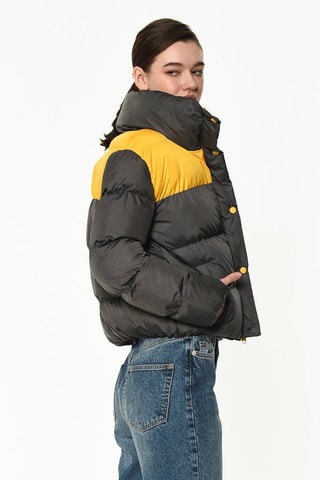 Doudoune - Anthracite et jaune