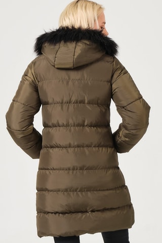 Doudoune à capuche - Kaki