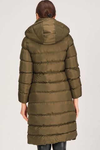 Doudoune longue - Kaki