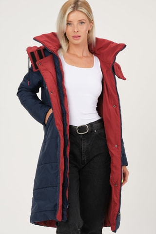 Doudoune à capuche - Bleu marine