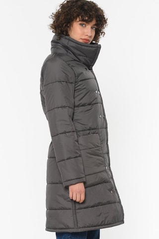 Doudoune longue - Anthracite