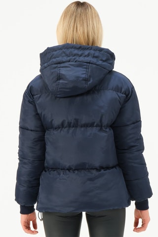 Doudoune à capuche - Bleu foncé