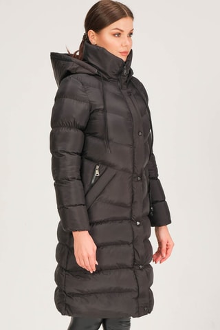 Doudoune longue - Noir