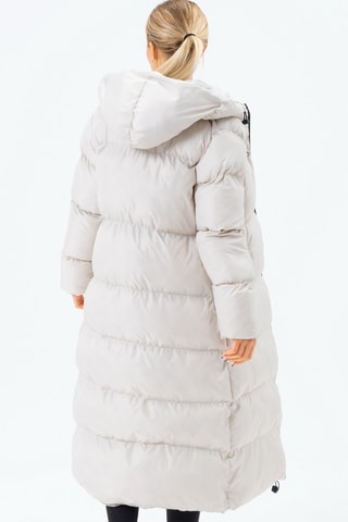Doudoune longue - Beige