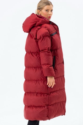 Doudoune longue - Bordeaux