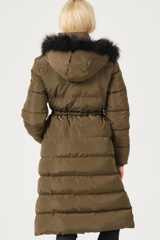 Doudoune longue - Kaki