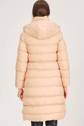 Doudoune longue - Beige