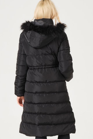 Doudoune à capuche - Noir