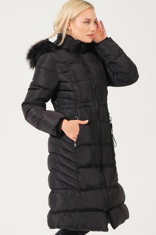 Doudoune à capuche - Noir