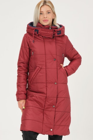 Doudoune à capuche - Bordeaux