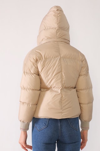 Doudoune à capuche - Beige