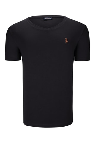 2 t-shirts - Noir et bordeaux