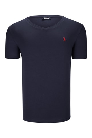 2 t-shirts - Noir et bleu foncé