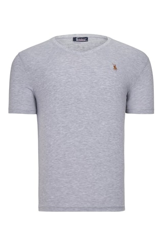 2 t-shirts - Noir et gris chiné