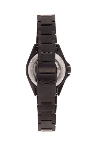 Montre automatique en acier Calder - Noir
