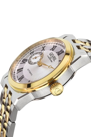 Montre automatique en acier - Argenté et doré