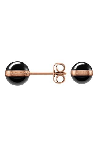 Oorbellen Aspiration - 
Roségoudkleurig en Zwart