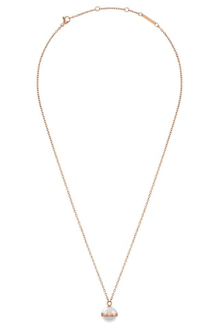 Ketting Aspiration - 
Roségoudkleurig en Wit