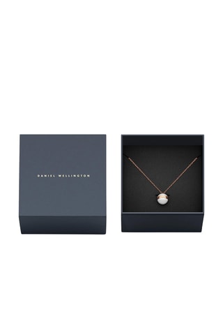 Ketting Aspiration - 
Roségoudkleurig en Wit